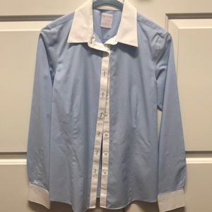 Two tone button up